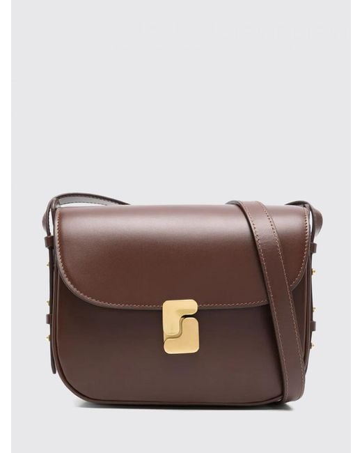 Soeur Brown Bellissima Mini Leather Bag