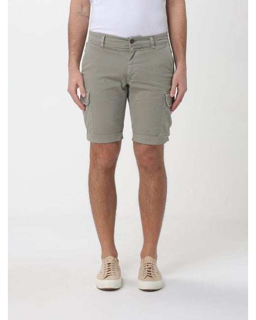 Mason's Gray Cargo Shorts for men