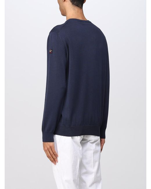 Paul & Shark Blue Sweater for men
