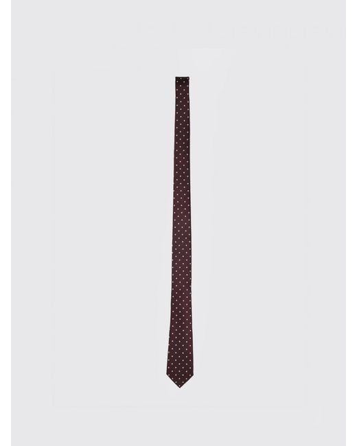 Corbata Hombre Tom Ford de hombre de color White