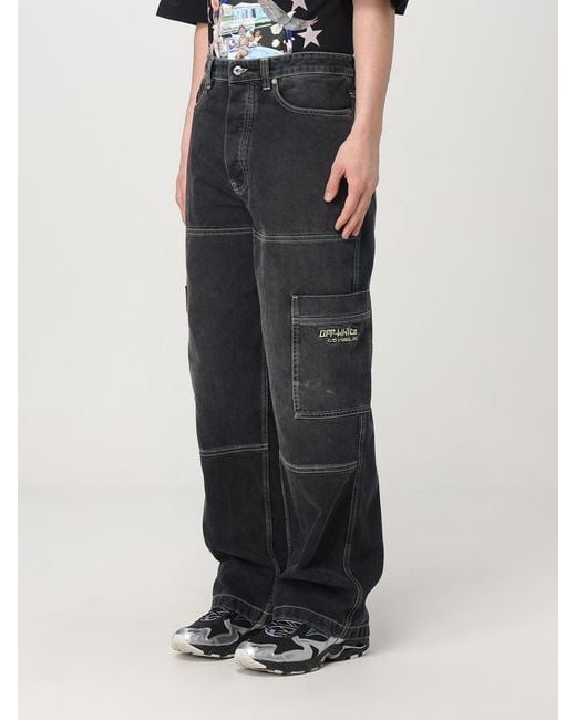Off-White c/o Virgil Abloh Black Jeans for men