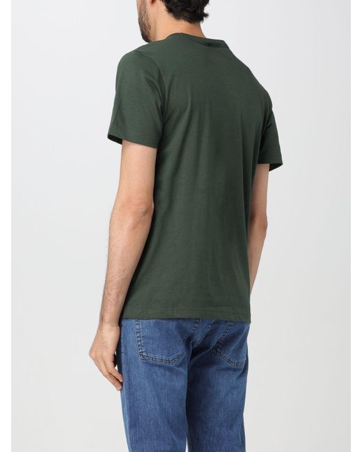 T-shirt di cotone con logo di Colmar in Green da Uomo