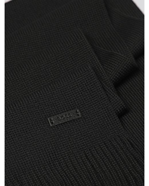 Boss Black Scarf for men