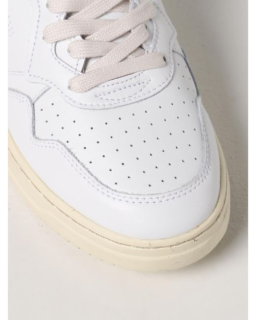 Autry Medalist 01 Leder-Sneakers in White für Herren