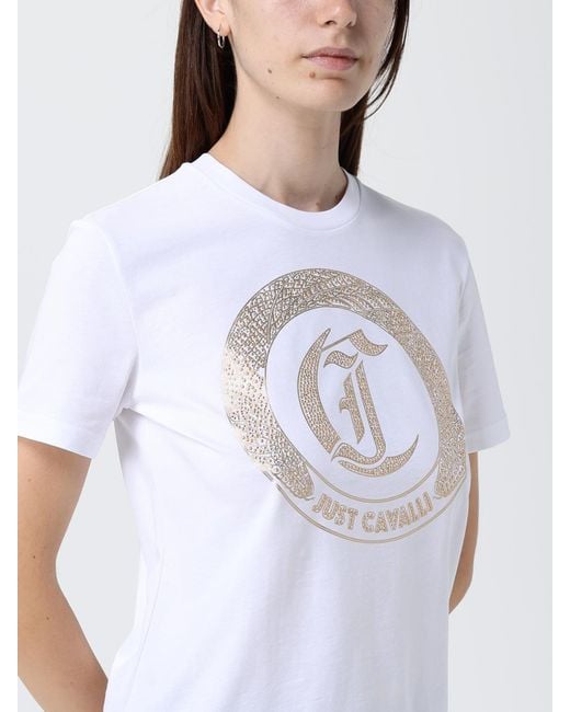 Just Cavalli White T-Shirt