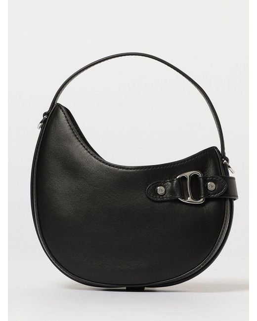 Ralph Lauren Black Tasha Small Leather Bag