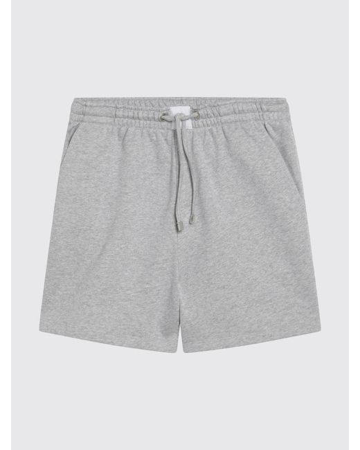 The Attico Gray Cotton Shorts