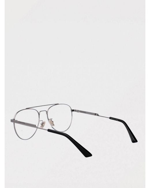 Bottega Veneta Natural Metal Optical Glasses for men