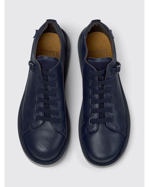 Camper Blue Wagon Leather Sneakers for men