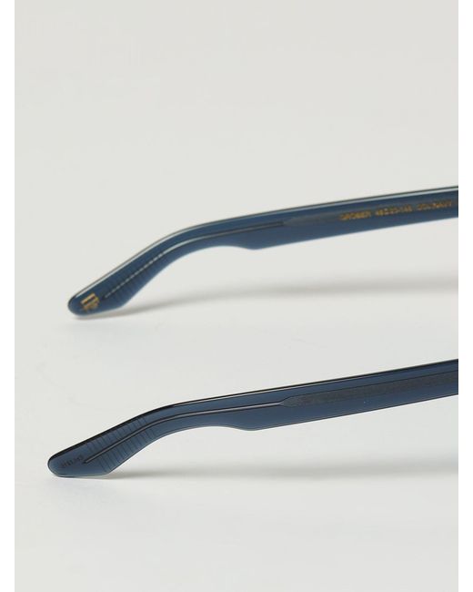 Moscot Blue Acetate Sunglasses for men
