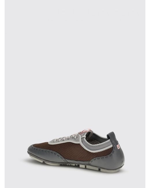 Fendi White Fit Sneakers for men