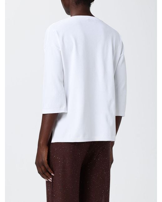 Kangra White Viscose Top