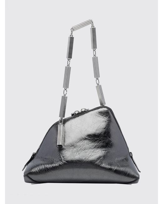 The Attico Black Clutch