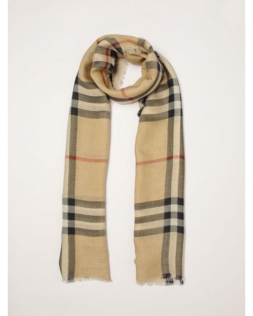 Burberry Natural Scarf for men