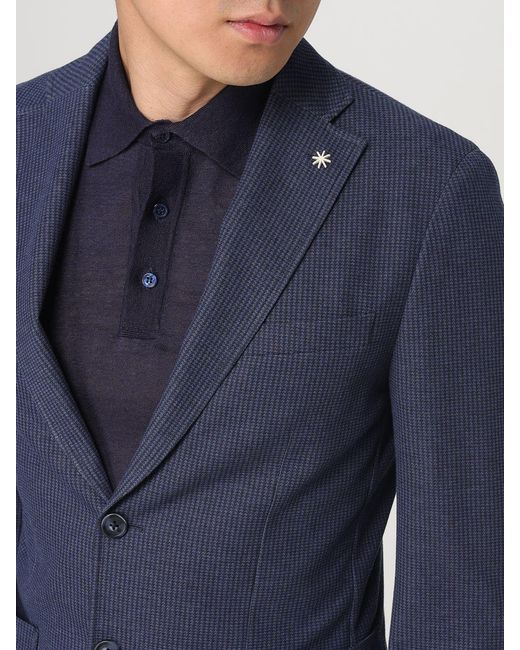Manuel Ritz Blue Blazer for men