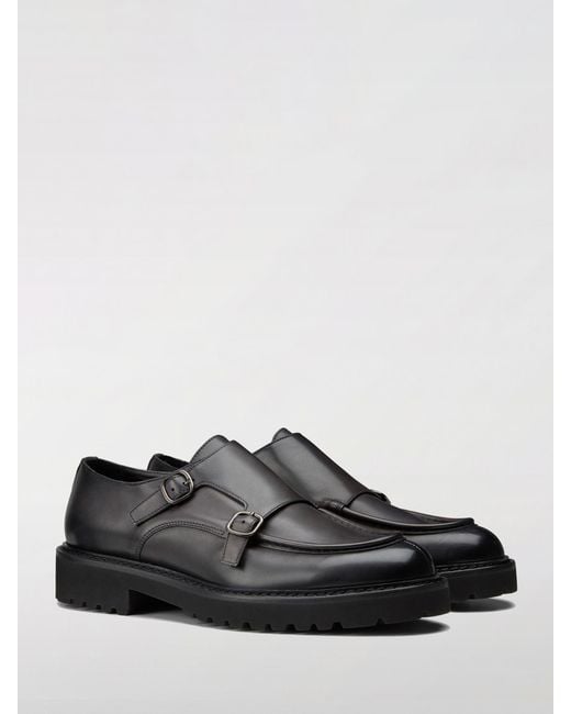 Monk Strap di Doucal's in Black da Uomo