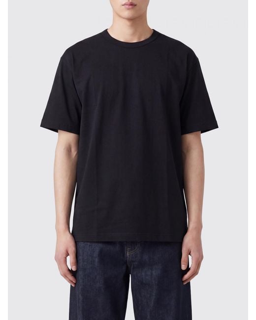 Comme des Garçons Black Comme Des GarÇ Ons Oversized Cotton T-Shirt With Logo for men
