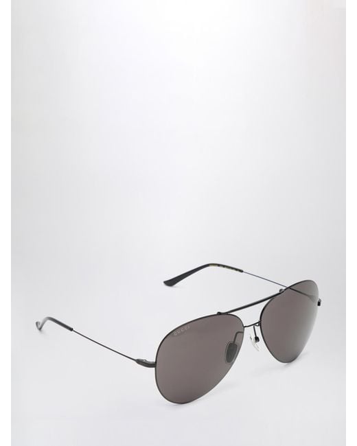 Gucci Multicolor Pilot Metal Sunglasses for men