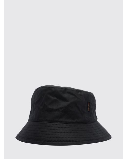 Barbour Black Hat for men