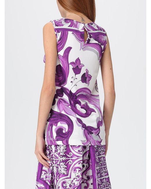 Dolce & Gabbana Purple Top