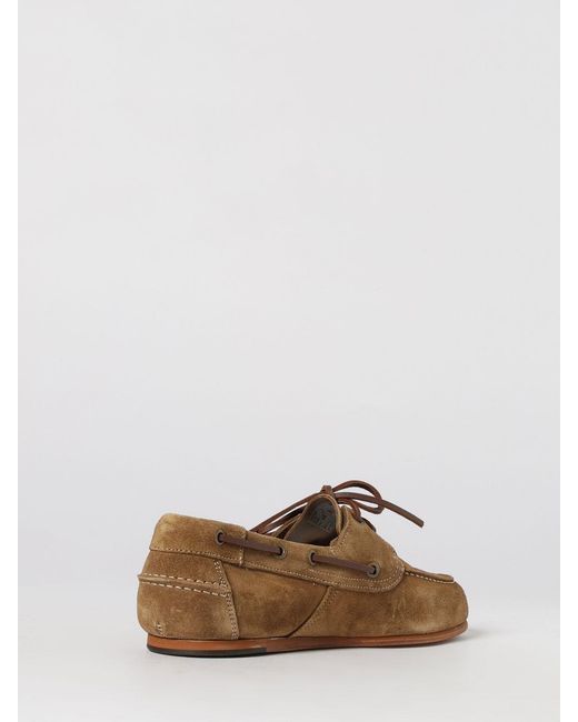 Sebago Brown Owen Suede Boat Loafers for men