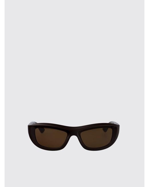Bottega Veneta Brown Acetate Sunglasses