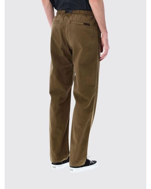 Gramicci Green Cotton Trousers for men