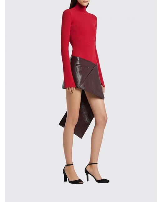 Courreges Red CourrÈ Ges Skirt