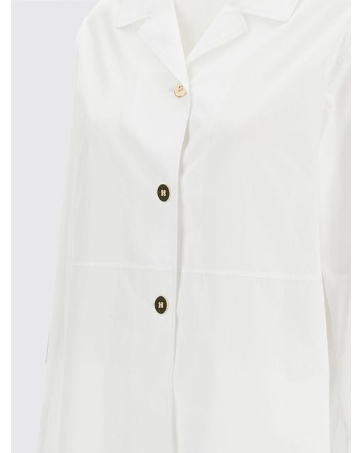 Max Mara White Max Mara Cotton Shirt