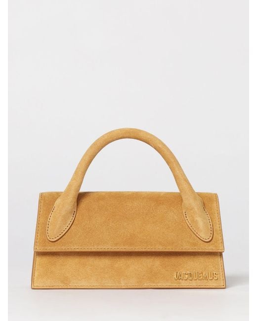 Jacquemus Brown Le Chiquito Long Suede Bag