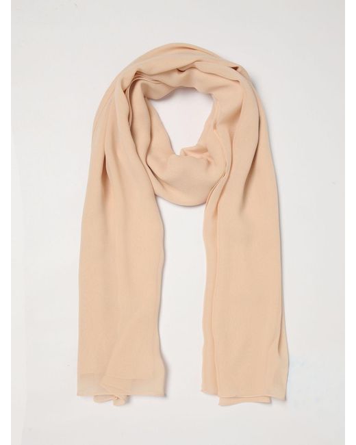 Max Mara Natural Silk Georgette Stole