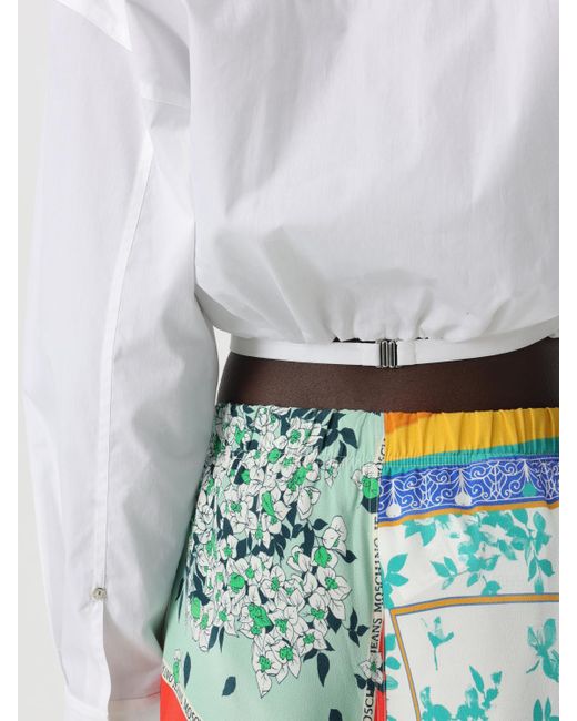 Moschino White Hemdbluse Damen