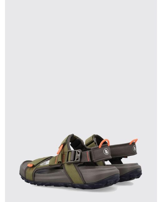 The North Face White Explore Camp Recycled Fabric Sandals for men