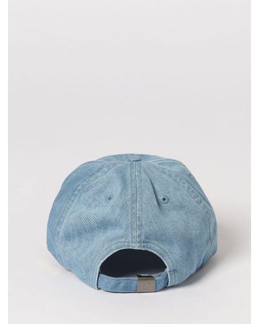 Carhartt Blue Lucas Cotton Denim Hat for men