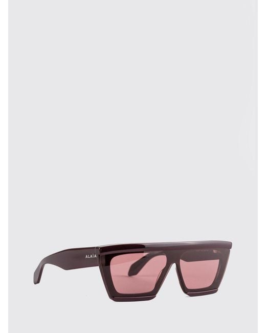 Alaïa Red Sunglasses