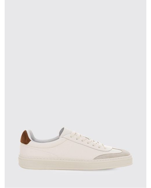 Boss Natural Leather Sneakers Beckham X for men