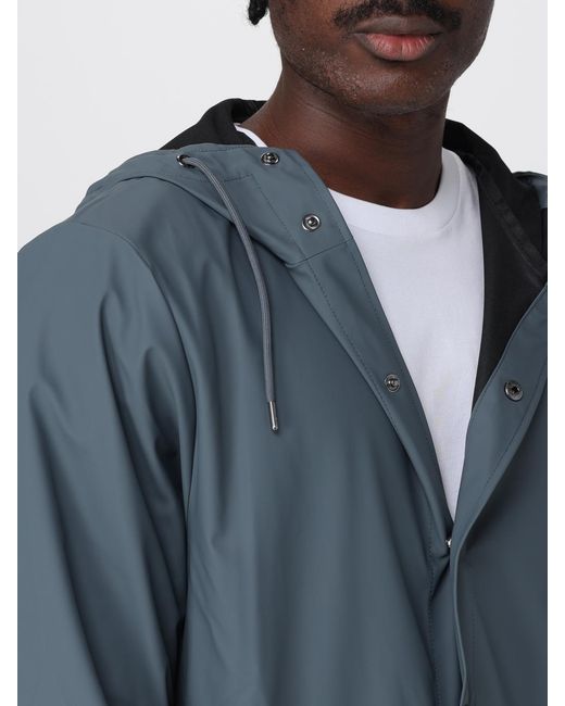 Rains Blue Jacket for men