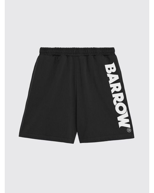 Barrow Green Cotton Sport Shorts