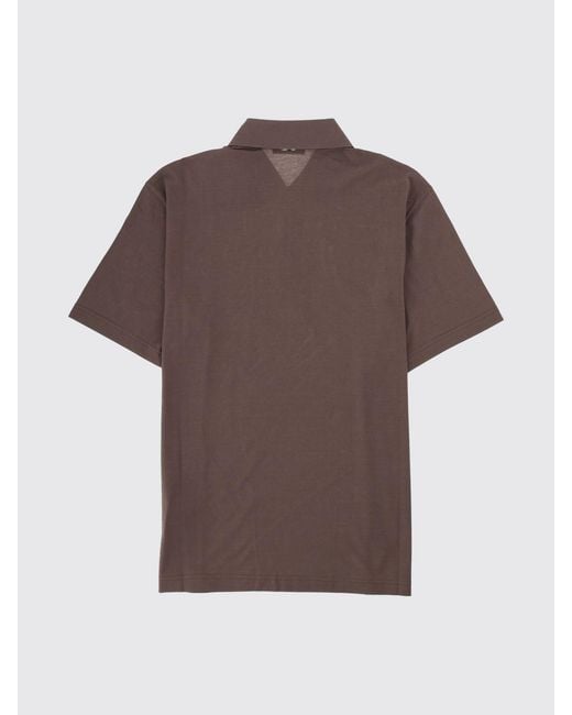 Herno Gray Polo Shirt for men