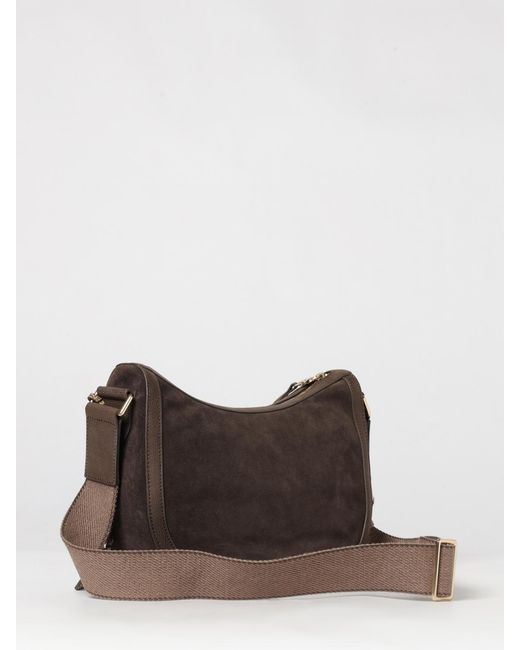 Borsa A Tracolla Luna di Borbonese in Brown
