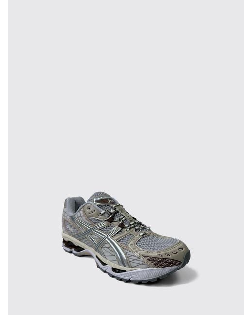 Asics Gray Gel-Nimbus 10.1 Mesh And Rubber Sneakers for men
