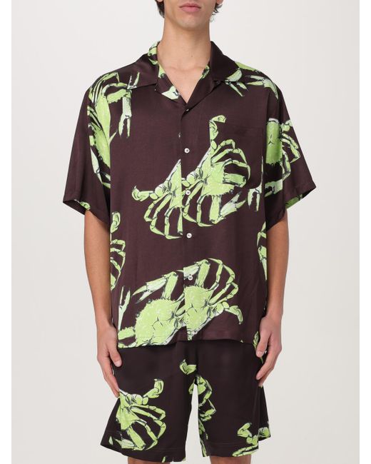 Camicia di MSGM in Black da Uomo