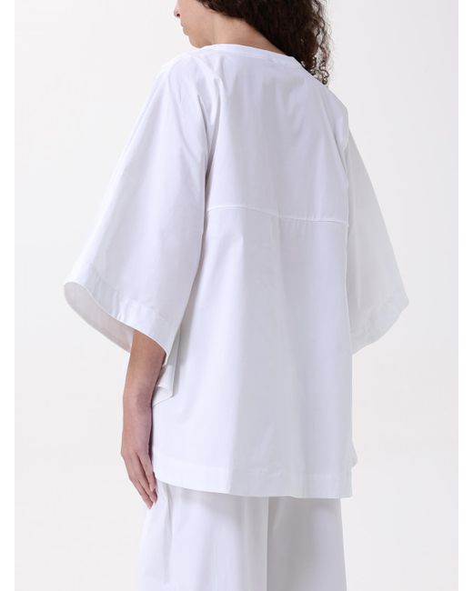 Liviana Conti White Hemdbluse Damen