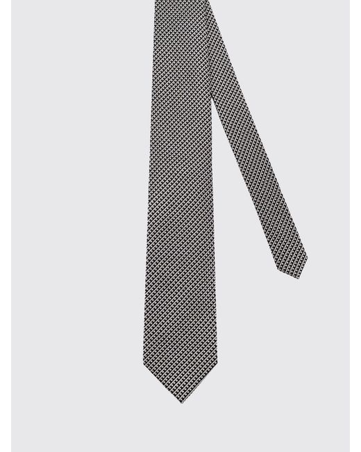 Tom Ford Gray Jacquard Silk Tie for men