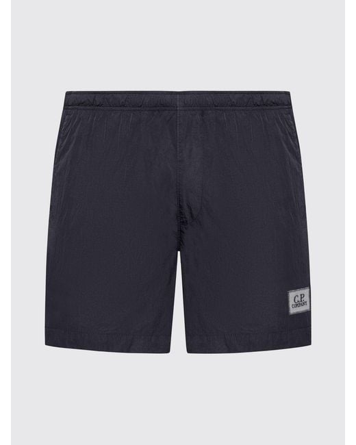 C P Company Blue Boxer Swimsuit for men