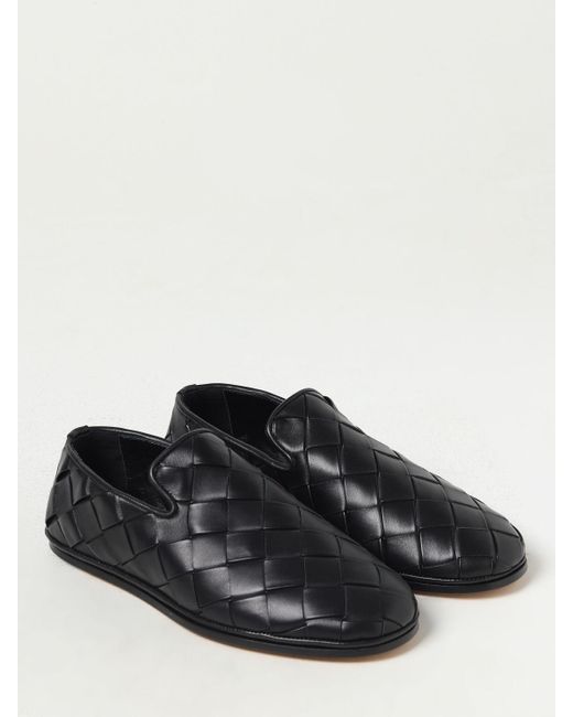 Bottega Veneta Black Loafers