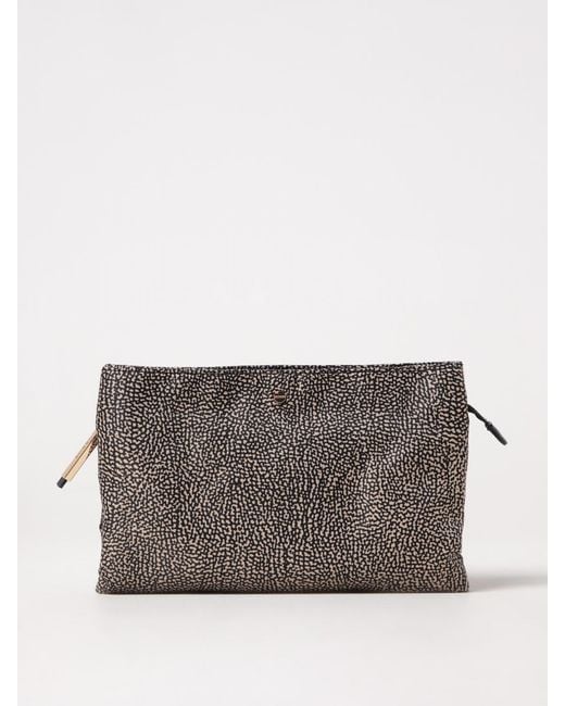Borbonese Gray Shoulder Bag