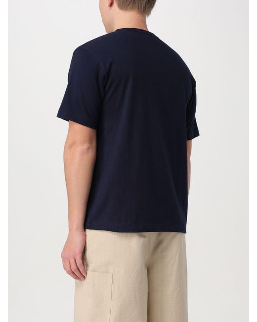 T-shirt Commes Des Garçons Homme Plus in cotone con logo di Comme des Garçons in Blue da Uomo