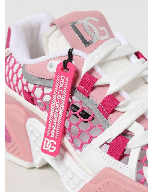 Baskets Dolce & Gabbana en coloris Pink