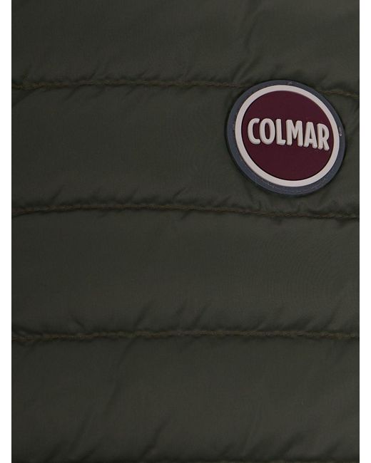 Colmar Green Quilted Padded Nylon Vest for men